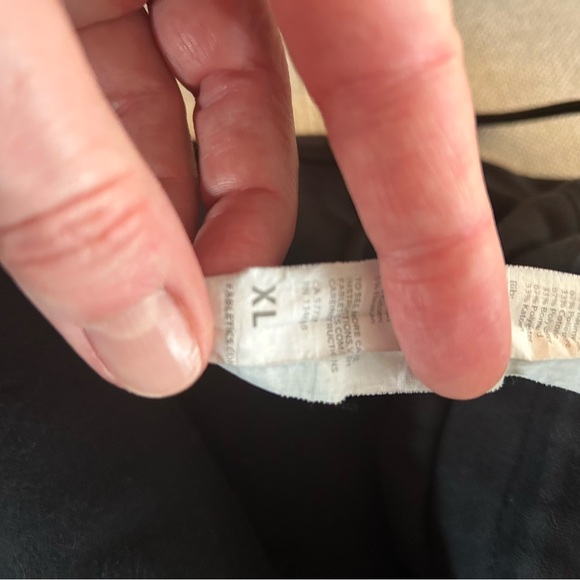 Fabletics Gray Sweatpants with Elastic Waistband and Cuffed Ankles - Picture 5 of 5